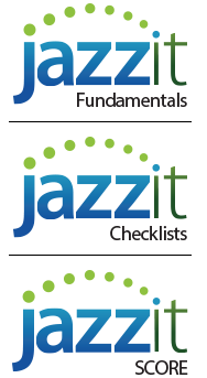 Jazzit Fundamentals, Checklists, SCORE